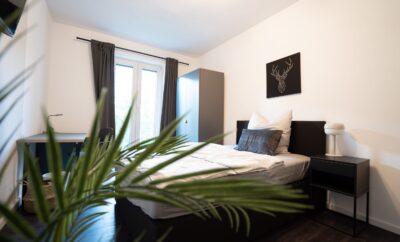 Camera Bordeaux (1° piano, 1 camera, 14 mq, cucina, bagno)